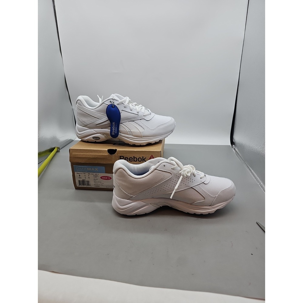 Reebok Walk Ultra 7 DMX Max Sz 9 Wide‎ Ortholite Memory Tech Walking Shoe
